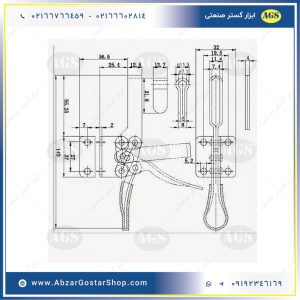 نقشه فنی کلمپ 201B