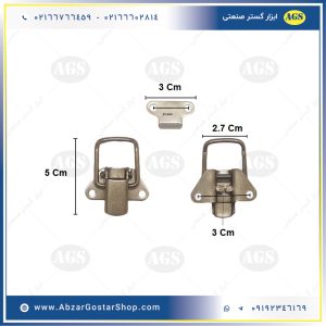 ابعاد چفت پروانه ای استیل s40