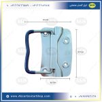 ابعاد دستگیره استیل مدا M01 برند AGS
