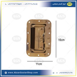 ابعاد دستگیره فنردار توکار